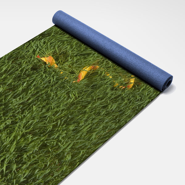 Implicaties Stadium voor Plank's Cobra Yoga Mat, Proactive Grounding yoga mats for grip without  gripping. Cobra Pose, a heart opener. Snake in the grass, confronting  fear...